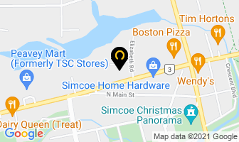 Vanthuyne Jewellers Ltd in Simcoe map