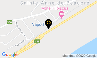 Vapo-T in Sainte-anne-de-beaupré map