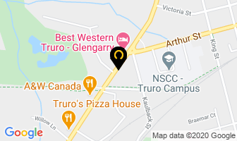 Vaporhub in Truro map