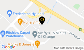 Varcon Inc in Fredericton map
