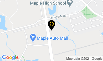 Vaughan City Denture Clinic in Vaughan map
