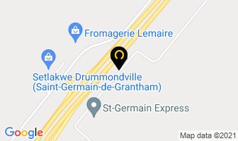 Vc999 Canada Lt&eacute;e in Saint-germain-de-grantham map