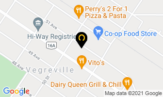 Vegreville Accounting Services in Vegreville map