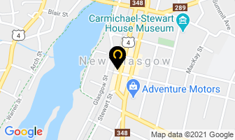 Velsoft Interactive Inc in New Glasgow map