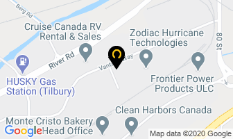 Venco Products Ltd in Delta map