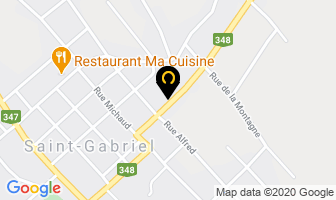 Venise Pizzeria in Saint-Gabriel-de-Brandon map