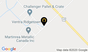 Ventra Ridgetown in Chatham-Kent map