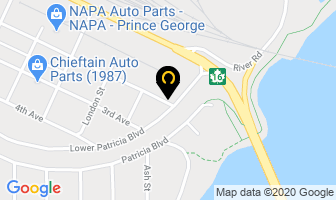 Venture Elevator Inc in Prince George map