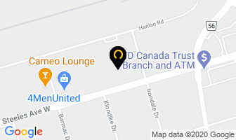 Venture Realestate Corp in Vaughan map