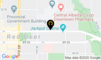 Venture Tax Services in Red Deer map