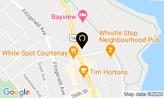 Venue Financial Centres in Courtenay map