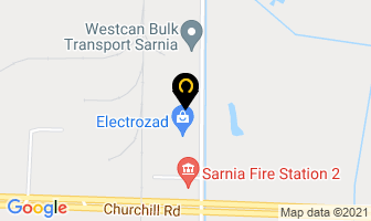 Veolia Es Canada Industrial Services Inc in Sarnia map