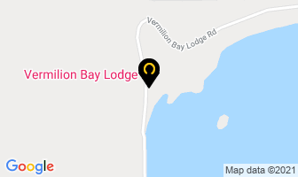 Vermilion Bay Lodge in Kenora District map