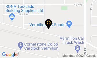 Vermilion Chrysler Ltd in Fort Vermilion map