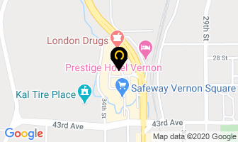 Vernon Square Liquor Store Ltd in Vernon map