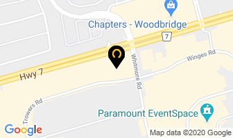 Verona Florist in Vaughan map