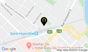 Vertdure St-Hyacinthe in Saint-Hyacinthe map