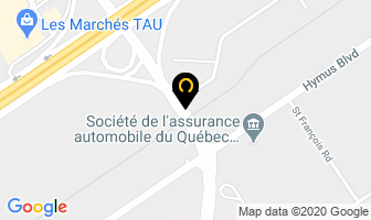 Verti Store Inc in Dorval map