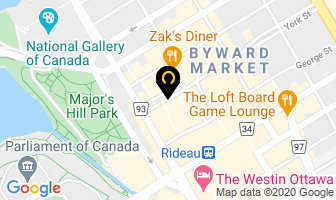 Vertica Residential Services in Ottawa map