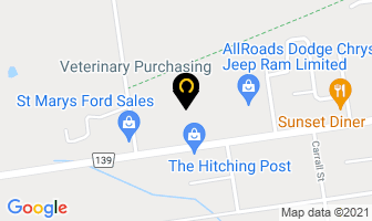 Veterinary Purchasing Co Ltd in Saint Marys map