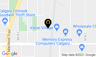 Vex Performance in Calgary map
