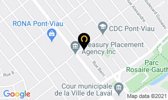 Viandes Bovitendres Inc in Laval map