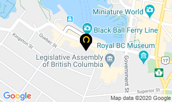 Victoria Athletic Club in Victoria map