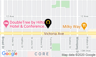 Victoria Club Ltd in Regina map