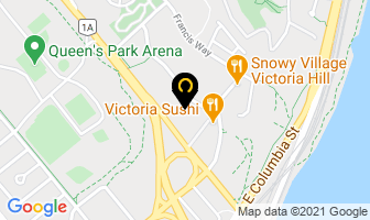 Victoria Heights in New Westminster map