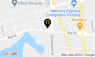 Victoria Martial Arts in Victoria map