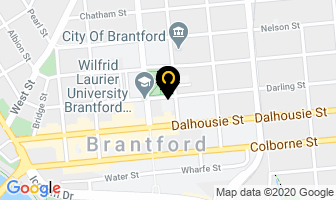 Victoria Park Pharmacy in Brantford map