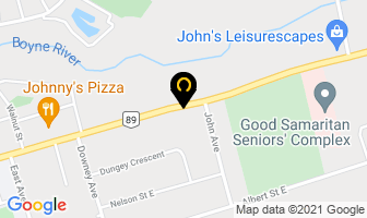 Victoria Street Chiropractic in New Tecumseth map