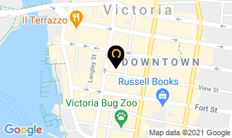 Victoria Symphony Society in Victoria map