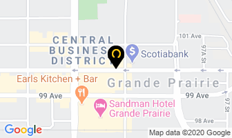 Victoria's Attic in Grande Prairie map