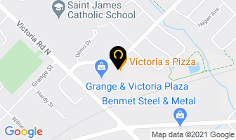 Victoria's Pizza in Saint-Georges map