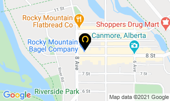 Vida Fashion in Canmore map
