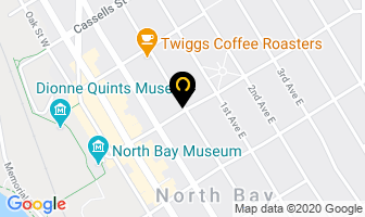 Vida Salon in North Bay map