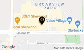 Vidal Salons in Sherwood Park map