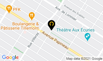 Vid&eacute;o Luxe 1 in Montreal map