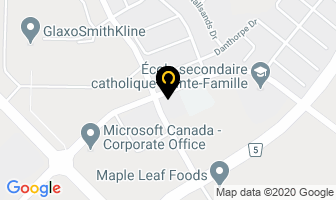 Videojet Technologies Canada Ltd in Mississauga map