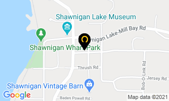 Village Chippery in Shawnigan Lake map
