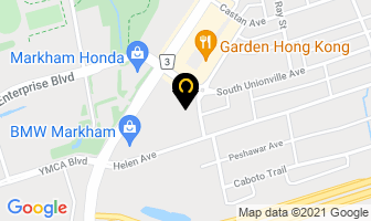 Village Nissan in Markham map