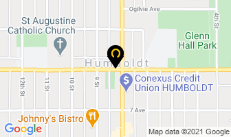 Village Office in Humboldt map