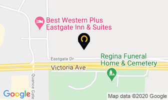 Village Rv in Regina map