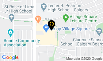 Village Square Barber Shop in Calgary map