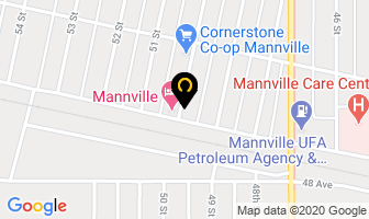 Village Treasures in Mannville map