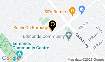 Villages Pizza in Burnaby map