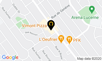 Vimont Pizza Restaurant in Beauharnois map