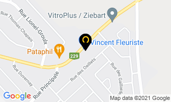 Vincent Fleuriste in Sainte-Julie map