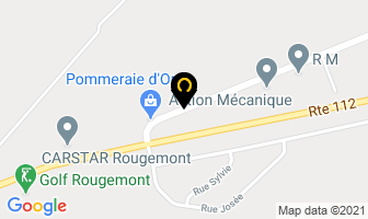 Vincor Quebec Inc in Rougemont map